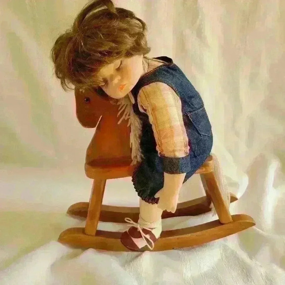 VTG-Asleep in the Saddle Doll - Picture 1 of 5